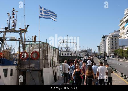 04 October 2026, Greece, Thessaloniki: Soccer, National Team, Men ...