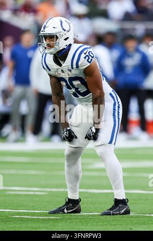 Indianapolis Colts running back Seth McGowan leaves the field after an ...