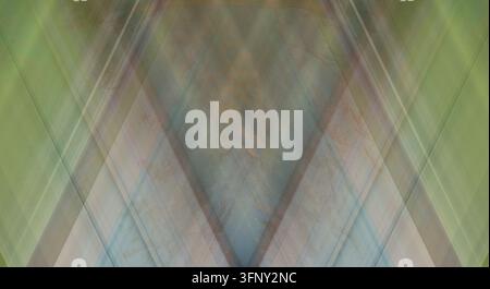 Minimalist abstract design featuring intersecting shapes and blurred gradients for modern branding or digital backgrounds. Stock Photo
