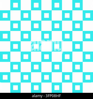 Y2K inspired square pattern with a seamless grid layout, perfect for modern backgrounds, wallpapers, and digital projects. High quality vector Stock Vector