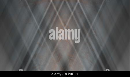 Minimalist abstract texture featuring intersecting diamond shapes. Stock Photo