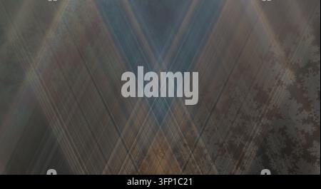 An abstract textured background featuring diagonal light beams and dark tones. Stock Photo