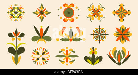 Mediterranean tile designs with floral patterns inspired by Spanish and ...