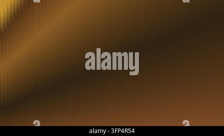 Elegant dark gold background features dynamic vertical lines and subtle light reflections, creating a sophisticated and luxurious texture. Stock Vector