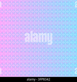 Vibrant Geometric Pattern with Soft Pink and Blue Tones for Creative Design Inspiration Stock Vector