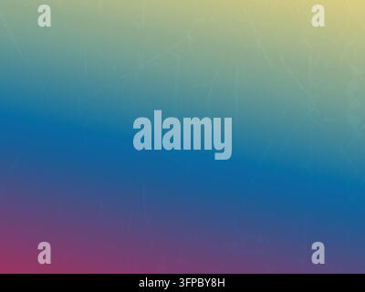 Multicolor smooth gradient background blending purple blue yellow and green tones for artistic digital creative design. Stock Vector