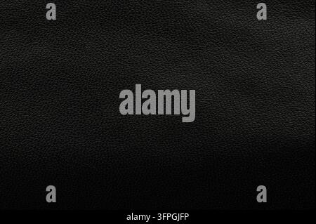 Dark grainy skin leather textur background clean flat view Stock Photo