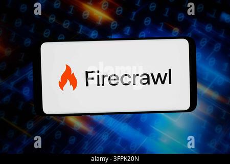 In this photo illustration, the SideGuide Technologies Inc. (Firecrawl ...