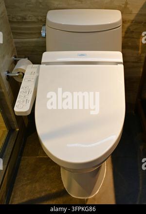 Smart Toilet. Stock Photo