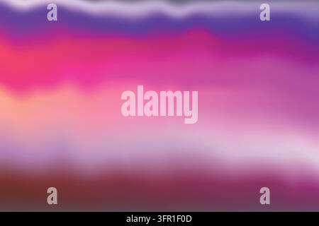 Trendy abstract rainbow blurred background. Smooth watercolor vector illustration for web, template, posters, card, banner. Pastel colors gradient Stock Vector