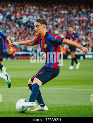 Barcelona, Spain. 10th Oct, 2026. Gordon celebrates after scoring a ...