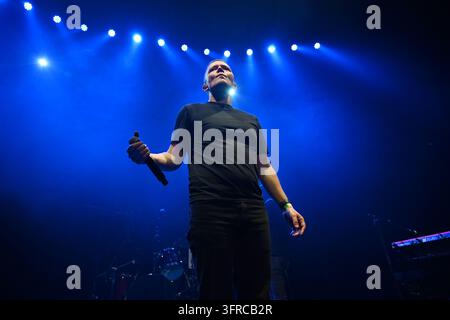 UK. 10th Oct, 2026. LONDON, ENGLAND - OCTOBER 10: Aaron Starkie of ‘The Slow Readers Club' performing at Roundhouse, Chalk Farm on October 10 in London, England.CAP/MAR © MAR/Capital Pictures Credit: Capital Pictures/Alamy Live News Stock Photo