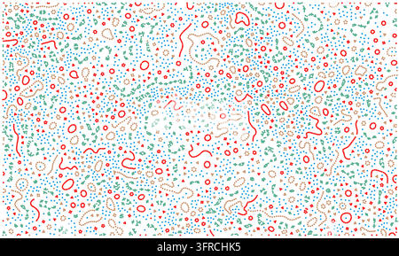 Monochrome vector particle backgrounds with fine gray dots, speckles and abstract network textures on white. Stock Vector