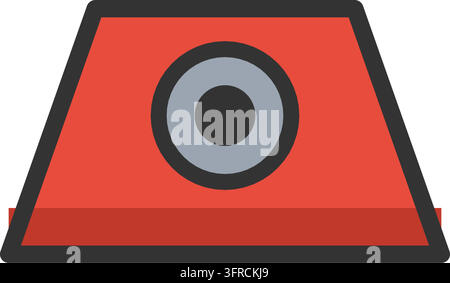 Pencil sharpener isolated vector illustration in black and white line ...