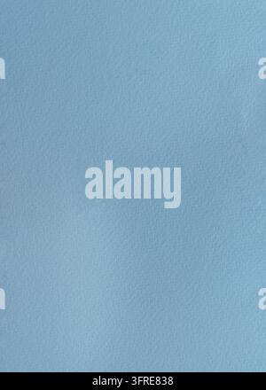 Blank blue paper texture background. Structure of dense turquoise box, large detailed macro Stock Photo
