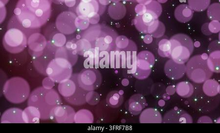 Pink dot and dust sparkle abstract background Stock Photo