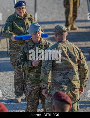 Lt. Col. Danilo Kilnar, commander of the Kosovo Force (KFOR) Regional ...