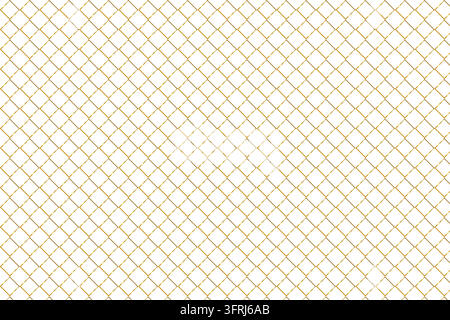 Diamond Grid Chain Link Pattern Background Geometric Interlocking Mesh Texture Stock Vector