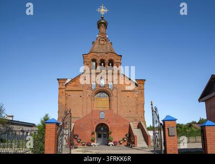 DANKOV, RUSSIA - JULY 17, 2026: The old Church of the Nativity. Dankov, Lipetsk region, Russia Stock Photo