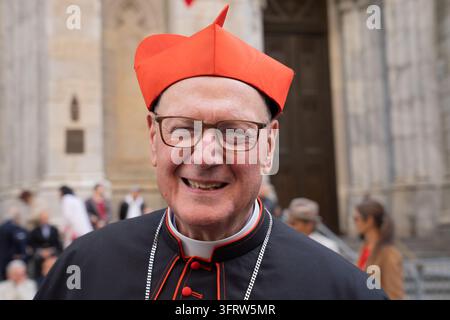 Timothy Cardinal Dolan attends 82nd annual Columbus Day parade on Fifth ...