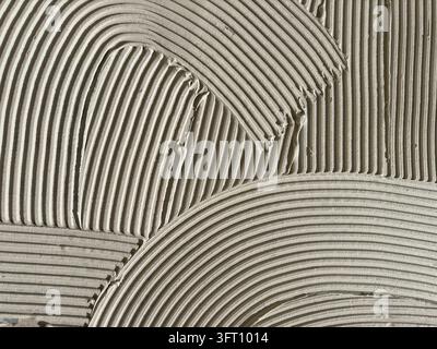 Monochrome minimalist texture of industrial cement paste background Stock Photo