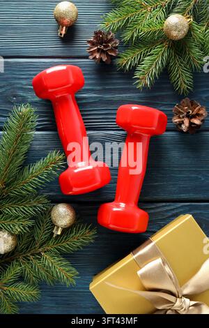 Concept of Sport and Happy New Year Stock Photo - Alamy