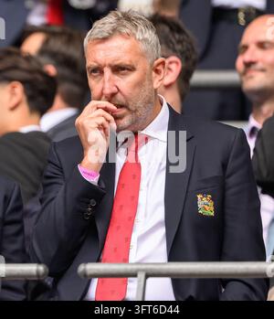 London, UK. 14th Oct, 2026. Manchester United Technical Director Jason Wilcox.                                                                                          ** FILE PHOTO **       10 Aug 2024 - Manchester City v Manchester United - Community Shield - Wembley Stadium. Manchester United Technical Director Jason Wilcox. Picture Credit: Mark Pain / Alamy Live News Stock Photo