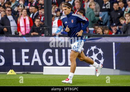 ROTTERDAM - Nicolás Paz of Como 1907 during the UEFA Champions League ...