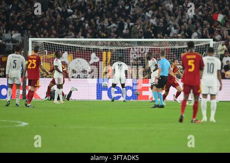 Marten de Roon of Roma scores a goal 1-0 during the match of Uefa ...