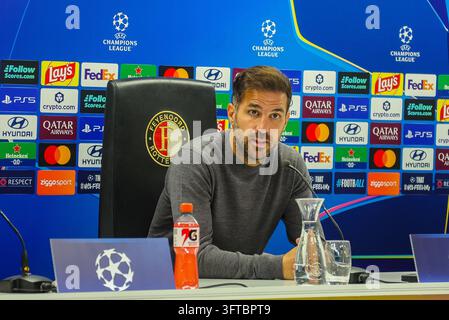 Rotterdam Time Rotterdam, Netherlands. 14th Oct, 2026. ROTTERDAM, 14-10-2026. Stadion ...