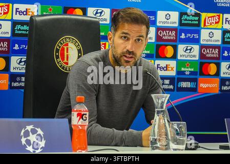 Rotterdam Time Rotterdam, Netherlands. 14th Oct, 2026. ROTTERDAM, 14-10-2026. Stadion ...