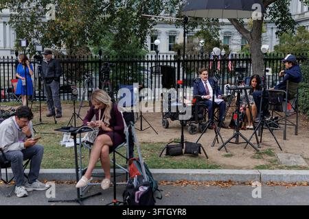 Lindyll WASHINGTON, OCTOBER 15: Mike Lindell, founder of My Pillow, sits along ...