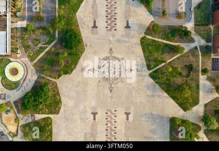 Palmas. 14th Oct, 2026. An aerial drone photo taken on Oct. 14, 2026 ...