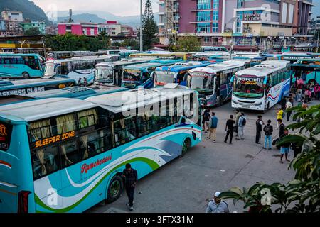 Ping Player Graphics TOP PICS - KATHMANDU, NEPAL – October 26, 2026: An aerial view shows ...
