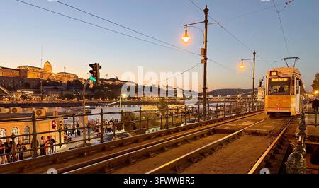 September 30, 2026, Budapest, USA: Buda Castle, high above the Danube ...