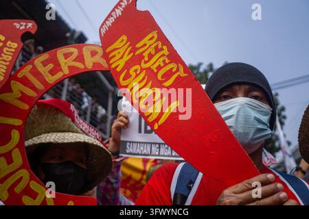 Mendiolla Rally Manila Farmers Demand Land Reform MANILA, PHILIPPINES, OCTOBER 21, 2026 ...