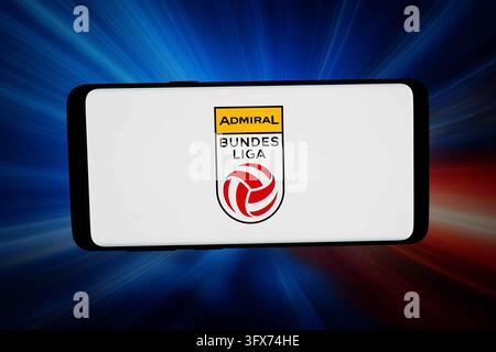 In this photo illustration, the Austrian football league Admiral 2 ...