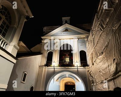 Vilnius, Lithuania - October 05, 2026: Museum display case in Vilnius ...