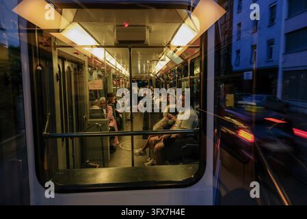 Metropolis Night Vector May 30, 2026, Zurich, Canton of Zurich, Switzerland - Underpass with ...