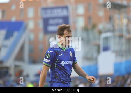 Francho Serrano (Getafe), OCTOBER 22, 2026 - Football / Soccer : UEFA ...