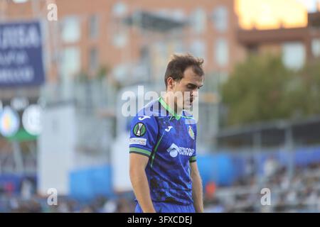 Francho Serrano (Getafe), OCTOBER 22, 2026 - Football / Soccer : UEFA ...