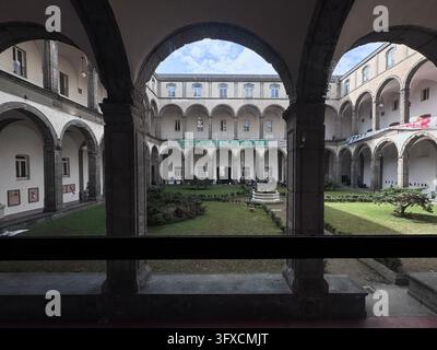 Student Porta Examples NAPLES, ITALY – OCTOBER 22, 2026: Students of the Collettivo ...