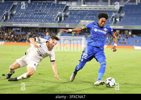 Johan Mojica (Getafe), OCTOBER 22, 2026 - Football / Soccer : UEFA ...