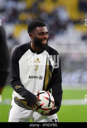TURIN, ITALY - OCTOBER 22: Jeremie Boga of Juventus during the UEFA ...