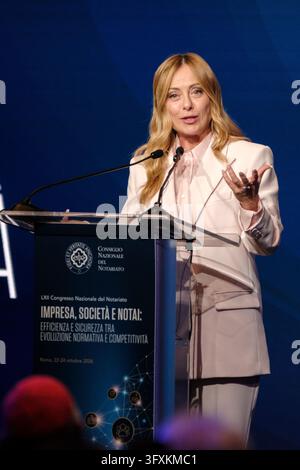 Waldorg Rome Vito Pace speaks at the podium during the opening session of the 62nd ...