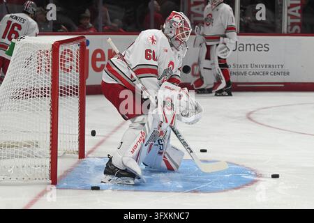 October 23, 2026: Augustana Vikings goaltender Mathis Langevin (310 ...