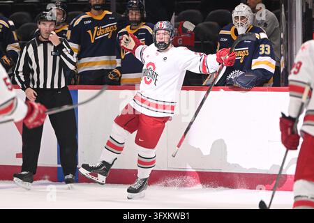 October 23, 2026: Ohio State Buckeyes forward Evan Jardine (9 ...