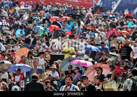 October 24, 2026: F1 Fans cheer on Max Verstappen (3) with ORACLE Red ...