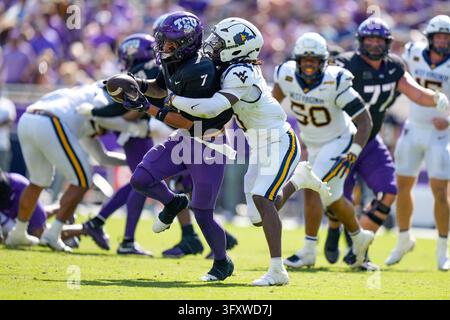 Martin Frog October 24, 2026: TCU Horned Frogs running back Amante Martin (23 ...