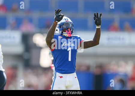 Oct 24, 2026; Southern Methodist University Mustangs running back ...
